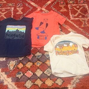 Patagonia Short Sleeve Tees - 3T